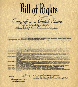 The Bill of Rights 1791